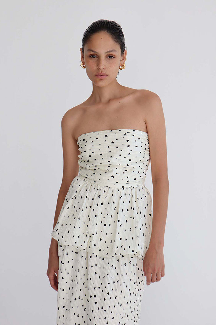 Bluser | Tiffany Top White
